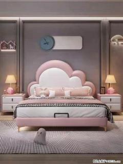 佛山大厂货，高质量仿真皮，实木床边，高密度海绵，带实木床板，全新包装，特价处理 - 哈密28生活网 hami.28life.com