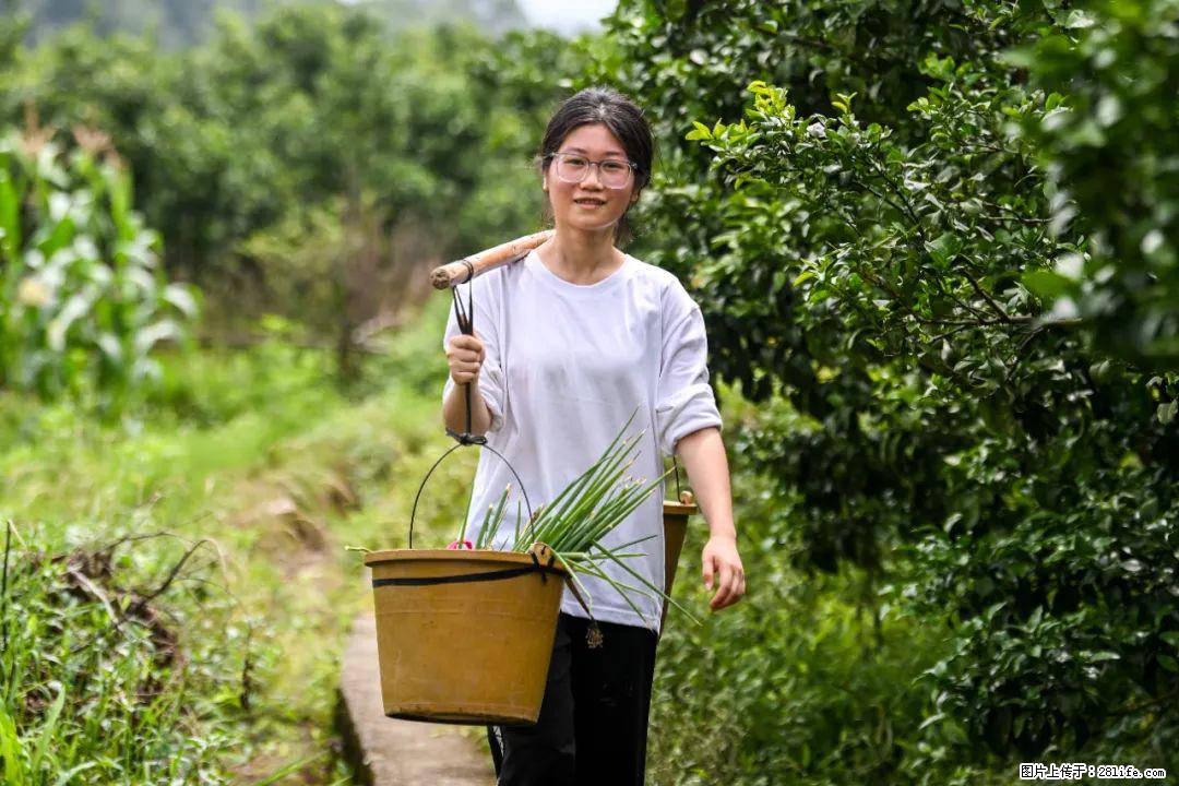 全网追的“扁担女孩”,找了一份暑假工,时薪12元 - 哈密生活资讯 - 哈密28生活网 hami.28life.com